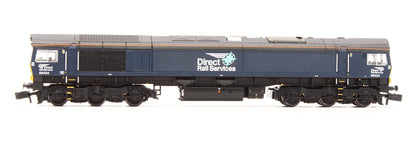 Pre-Owned 371-397 DRS Plain Blue Compass Class 66434 Diesel Locomotive - DCC Fitted