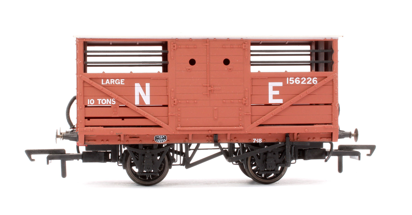 Pre-Owned LNER Bauxite 10T Cattle Wagon No.156226
