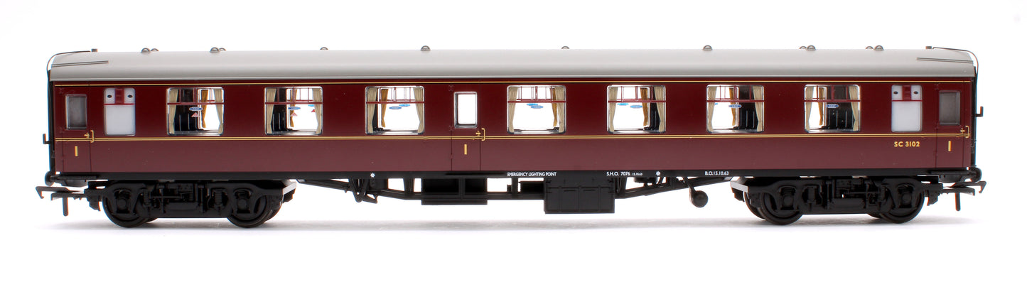 BR MK1 FO First Open BR Maroon No. SC3102