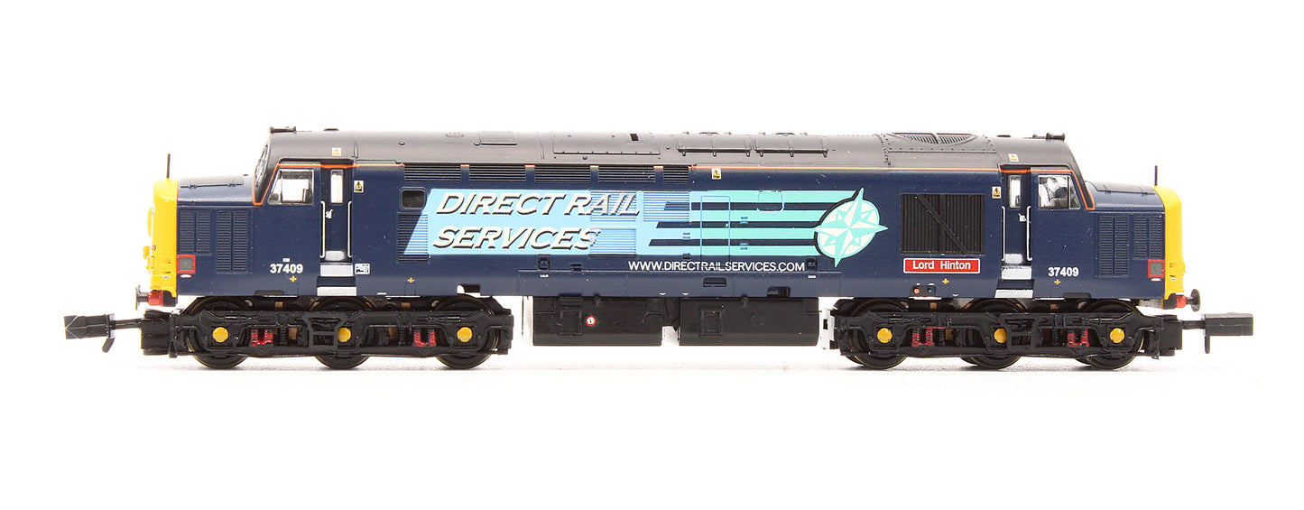 Pre-Owned 371-169 Class 37/4 37409 'Lord Hinton' DRS Diesel Locomotive - DCC Fitted