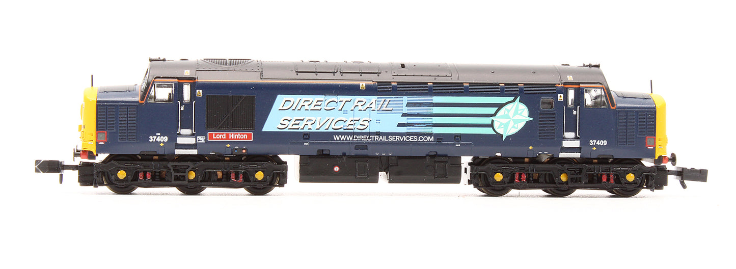 Pre-Owned 371-169 Class 37/4 37409 'Lord Hinton' DRS Diesel Locomotive - DCC Fitted