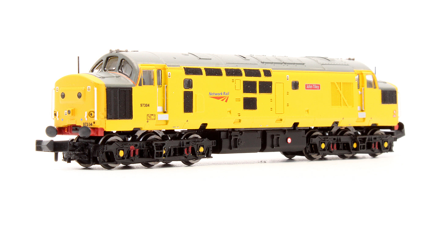 Pre-Owned 371-468A Class 37/0 97304 'John Tiley' Network Rail Diesel Locomotive - DCC Fitted