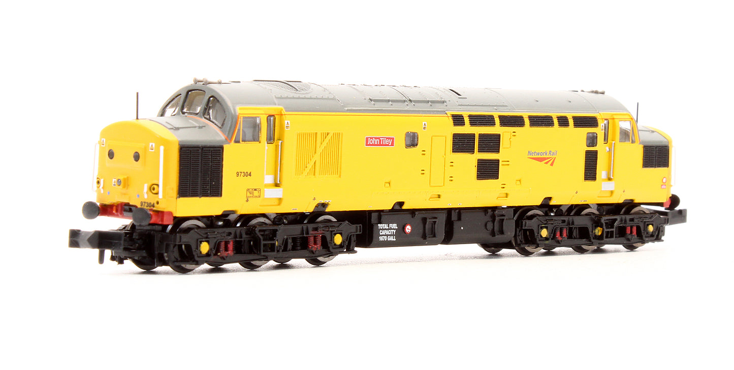 Pre-Owned 371-468A Class 37/0 97304 'John Tiley' Network Rail Diesel Locomotive - DCC Fitted