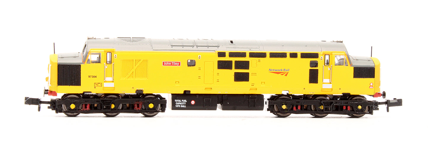 Pre-Owned 371-468A Class 37/0 97304 'John Tiley' Network Rail Diesel Locomotive - DCC Fitted