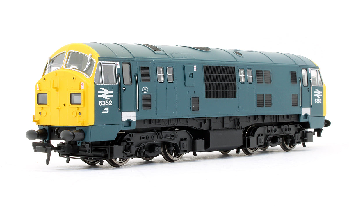 Pre-Owned 4D-012-013 Class 22 6352 BR Blue FYP H/C Boxes Diesel Locomotive