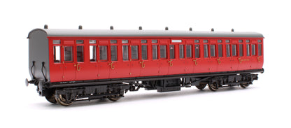 Pre-Owned 4P-020-511 GWR Toplight Mainline City BR Maroon All Second 3911 Set 6