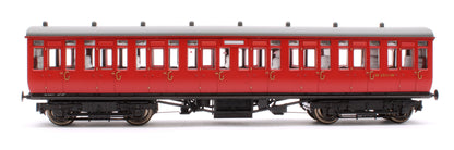 Pre-Owned 4P-020-511 GWR Toplight Mainline City BR Maroon All Second 3911 Set 6