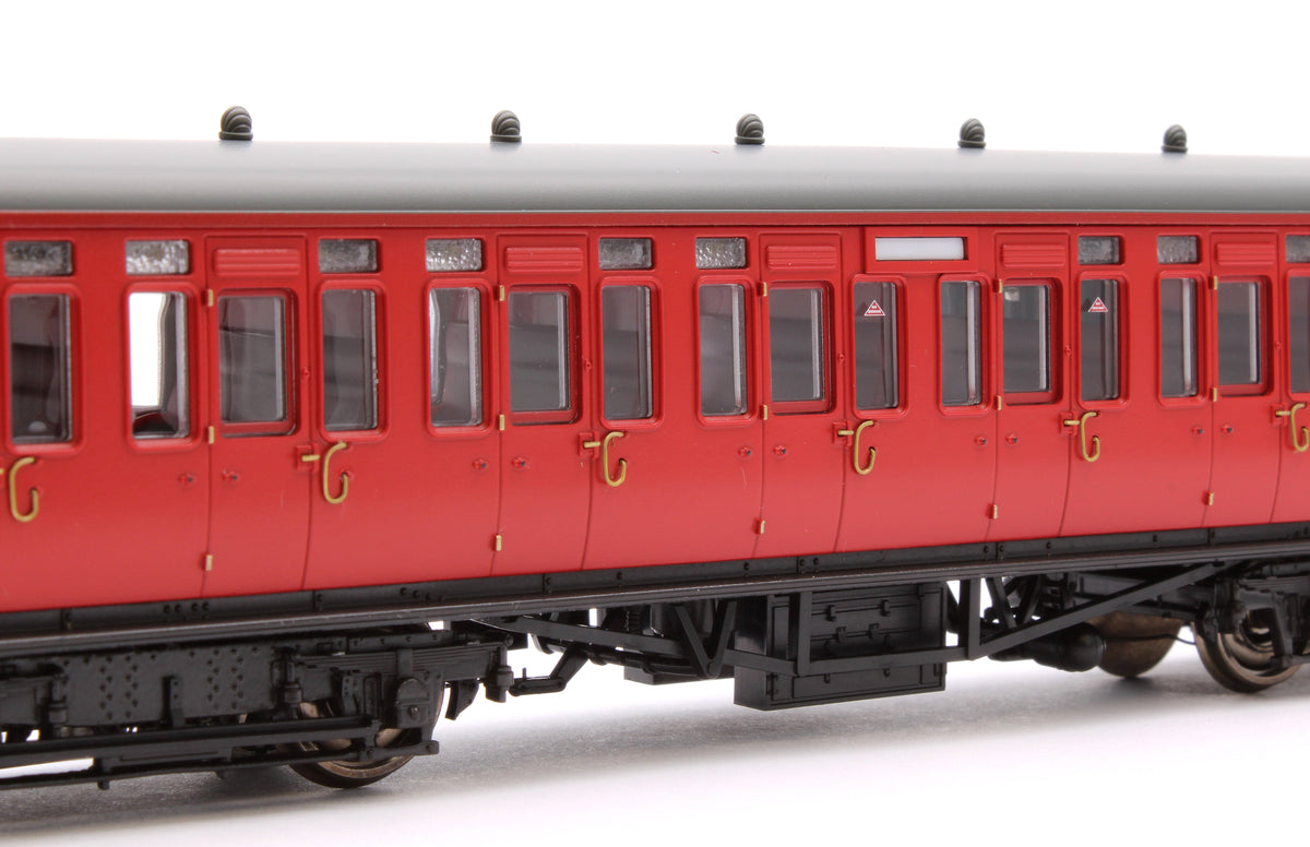 Pre-Owned 4P-020-511 GWR Toplight Mainline City BR Maroon All Second 3911 Set 6