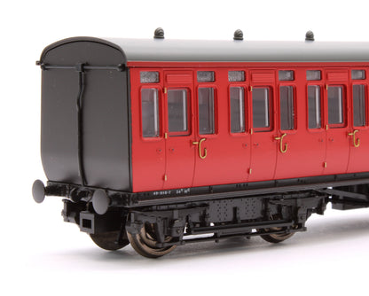 Pre-Owned 4P-020-511 GWR Toplight Mainline City BR Maroon All Second 3911 Set 6