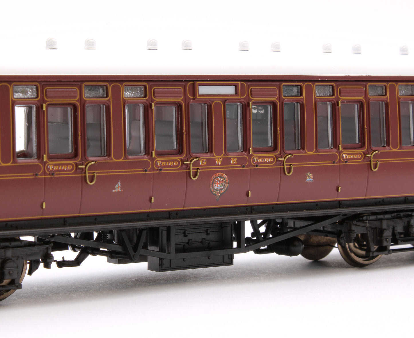 GWR Toplight Mainline City Lined Crimson All Third 3902 Set 1