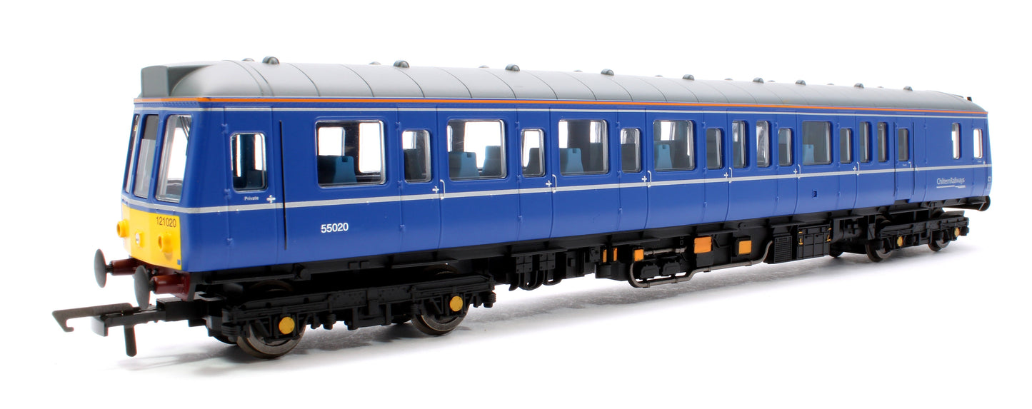 Pre-Owned Railroad Plus Class 121 'Bubble Car' Bo-Bo 121020 Chiltern Railways Diesel Locomotive