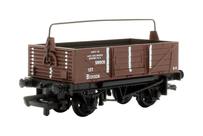 Pre-Owned 33-225 12T Shock-Absorbing Wagon Hybar BR Brown 'B721326'