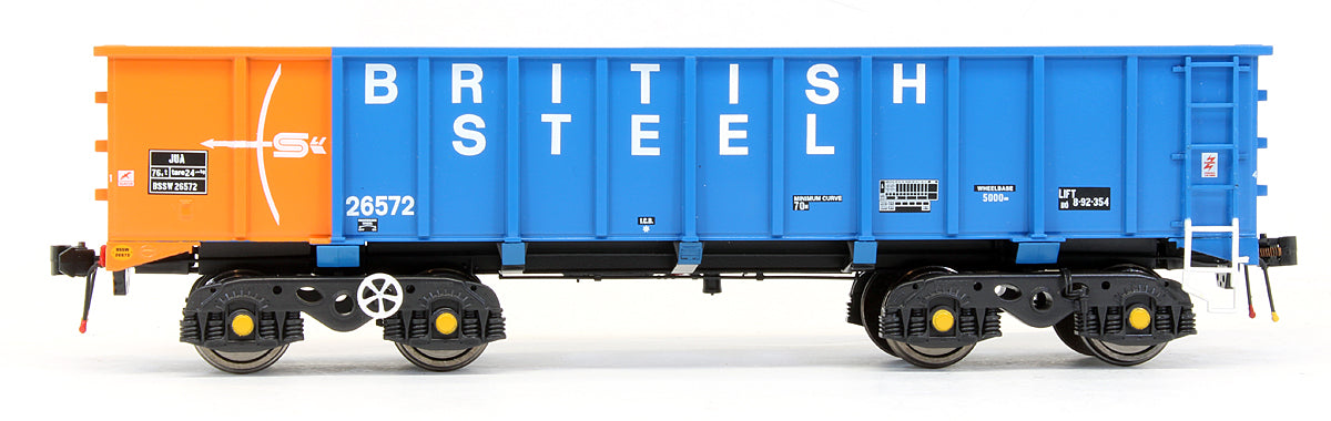 Pre-Owned PTA/JTA + JUA Bogie Tippler Pack - British Steel Blue (Inner)