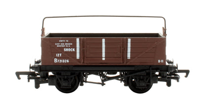 Pre-Owned 33-225 12T Shock-Absorbing Wagon Hybar BR Brown 'B721326'