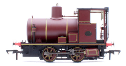 Andrew Barclay Fireless 0-4-0 - Lined Maroon Steam Locomotive - DCC Sound