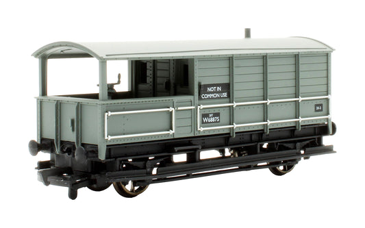 Pre-Owned 33-300A 20T Toad Brake Van BR Grey 'W68875'