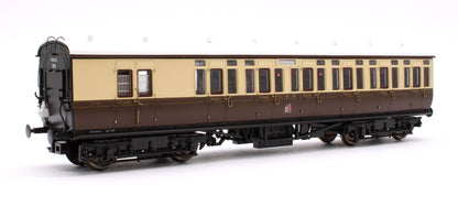 GWR Toplight Mainline City Twin City Chocolate & Cream 3rd Brake 3751 Set 3