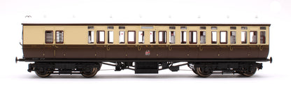 GWR Toplight Mainline City Twin City Chocolate & Cream 3rd Brake 3751 Set 3