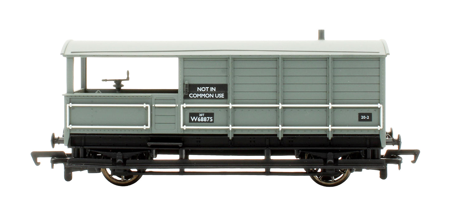 Pre-Owned 33-300A 20T Toad Brake Van BR Grey 'W68875'