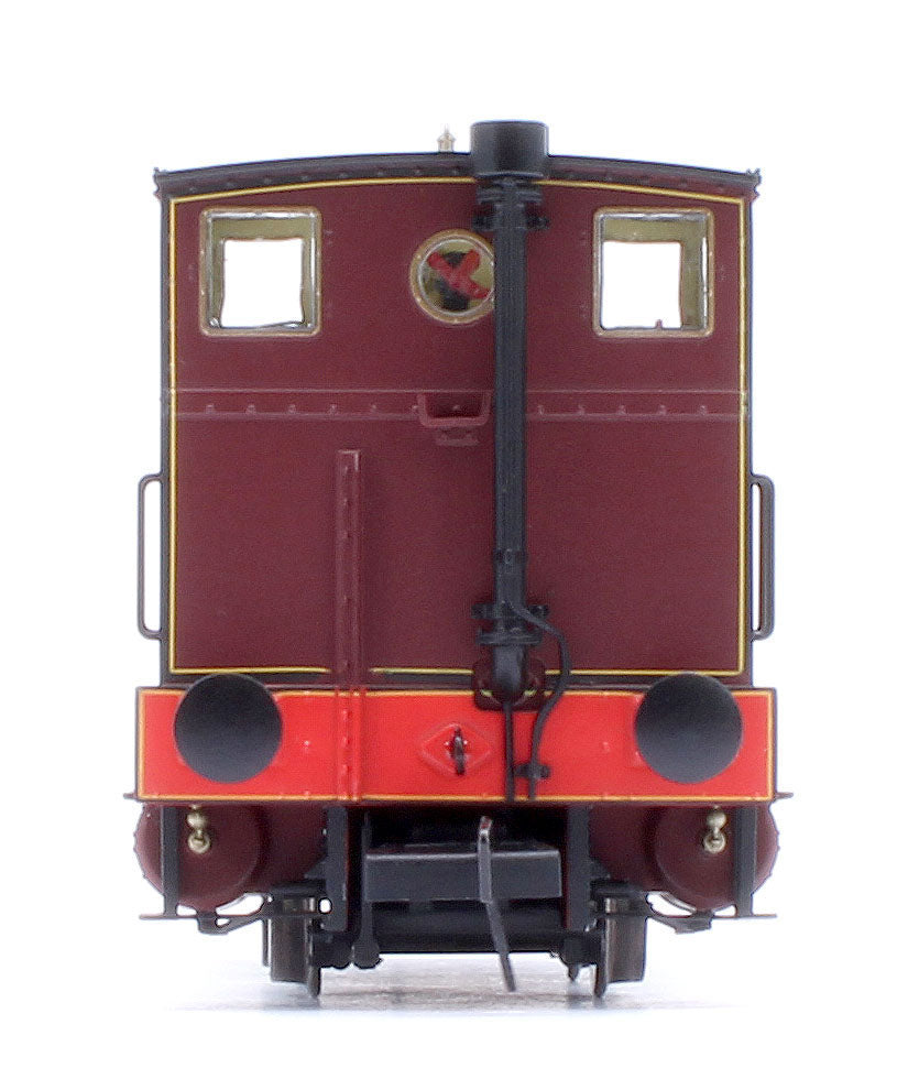 Andrew Barclay Fireless 0-4-0 - Lined Maroon Steam Locomotive