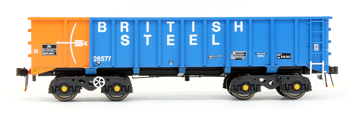 Pre-Owned PTA/JTA + JUA Bogie Tippler Pack - British Steel Blue (Inner + Outer)