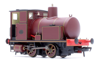 Andrew Barclay Fireless 0-4-0 - Lined Maroon Steam Locomotive