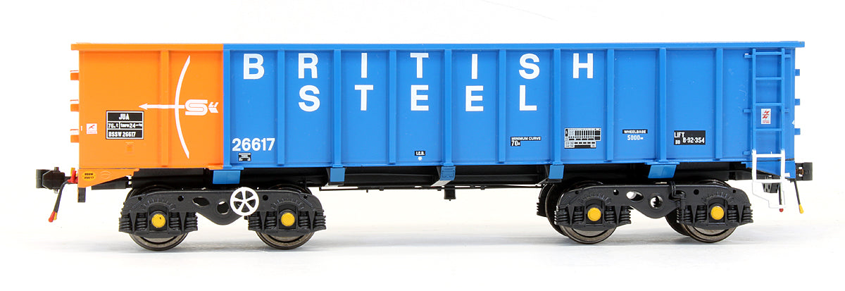 Pre-Owned PTA/JTA + JUA Bogie Tippler Pack - British Steel Blue (Inner + Outer)