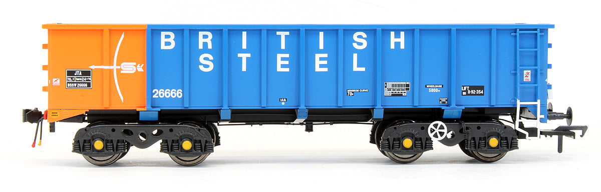 Pre-Owned PTA/JTA + JUA Bogie Tippler Pack - British Steel Blue (Inner + Outer)