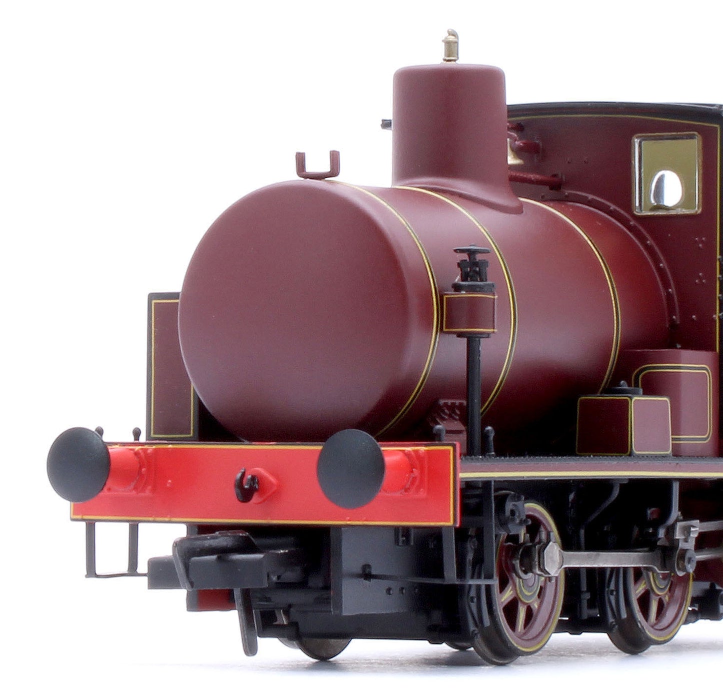 Andrew Barclay Fireless 0-4-0 - Lined Maroon Steam Locomotive - DCC Sound