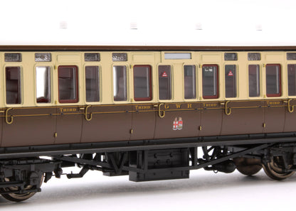 Pre-Owned GWR Toplight Mainline City Twin City Chocolate & Cream All 3rd 3906 Set 3