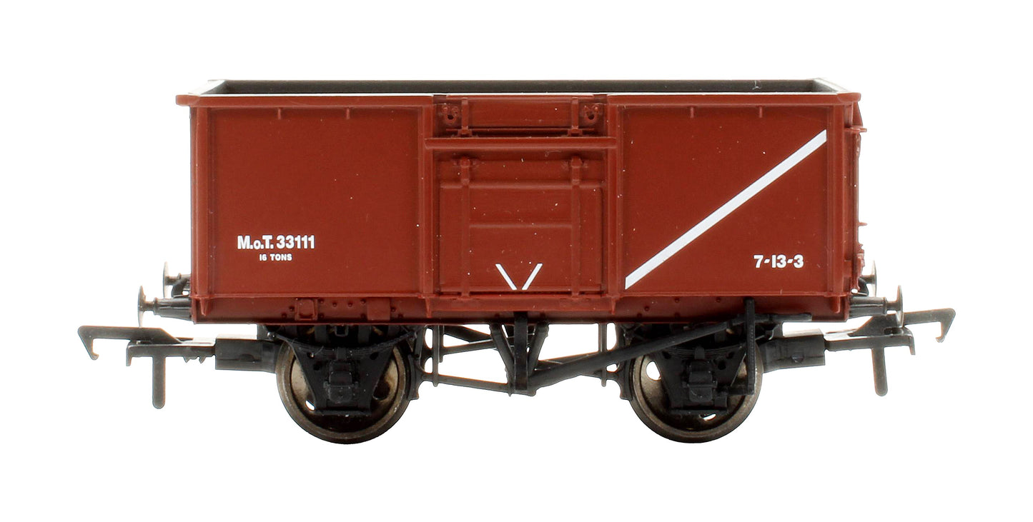 Pre-Owned 33-376C 16T Steel Mineral Wagon M.o.T. Bauxite 'M.o.T. 33111'