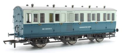 Pre-Owned H4-6T-901AL 6 Wheel 3rd Class DE320104E BR Blue & Grey Coach - with working lights