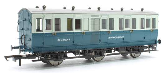 Pre-Owned H4-6T-901AL 6 Wheel 3rd Class DE320104E BR Blue & Grey Coach - with working lights
