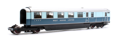 R40477 LNER West Riding Limited Brake Third & Kitchen Third Articulated Coach Pack