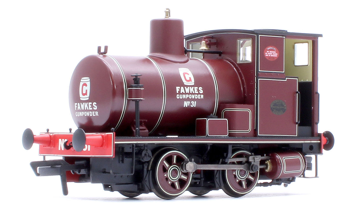 965011 Andrew Barclay Fireless 0-4-0 G. Fawkes Gunpowder Works No.31 Steam Locomotive