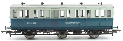 Pre-Owned H4-6T-901AL 6 Wheel 3rd Class DE320104E BR Blue & Grey Coach - with working lights