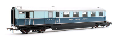 R40477 LNER West Riding Limited Brake Third & Kitchen Third Articulated Coach Pack