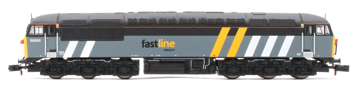 2D-004-010D Class 56 56302 Fastline Diesel Locomotive - DCC Fitted