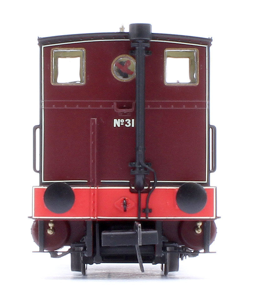 Andrew Barclay Fireless 0-4-0 G. Fawkes Gunpowder Works No.31 Steam Locomotive - DCC Sound