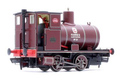 965011 Andrew Barclay Fireless 0-4-0 G. Fawkes Gunpowder Works No.31 Steam Locomotive