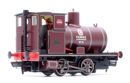 Pre-Owned 965011 Andrew Barclay Fireless 0-4-0 G. Fawkes Gunpowder Works No.31 Steam Locomotive