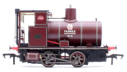 Pre-Owned 965011 Andrew Barclay Fireless 0-4-0 G. Fawkes Gunpowder Works No.31 Steam Locomotive