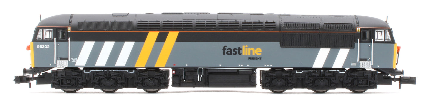 2D-004-010D Class 56 56302 Fastline Diesel Locomotive - DCC Fitted