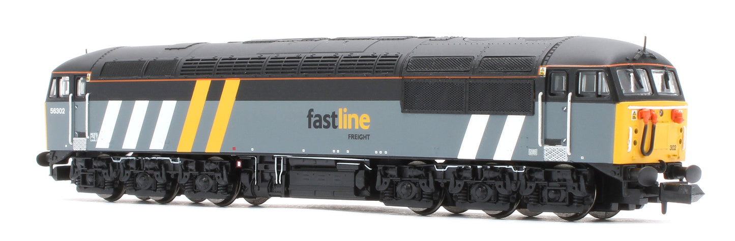 2D-004-010D Class 56 56302 Fastline Diesel Locomotive - DCC Fitted