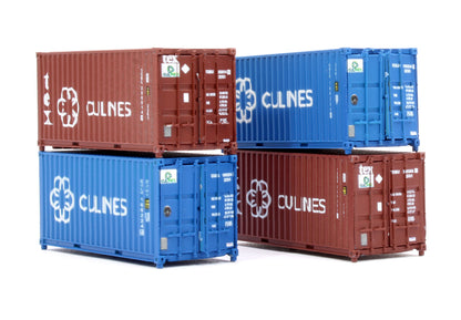 20ft Container Culines Culu/ Tgbu 4 Pack