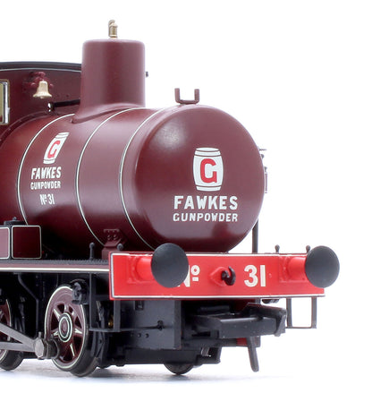 965011 Andrew Barclay Fireless 0-4-0 G. Fawkes Gunpowder Works No.31 Steam Locomotive