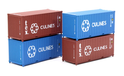 20ft Container Culines Culu/ Tgbu 4 Pack