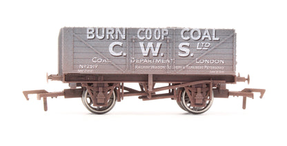Pre-Owned 'C.W.S.' 7 Plank Wagon No.2519 - Weathered - Limited Edition