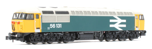 2D-004-011D Class 56 56131 (Crewe Built) Large Logo Blue Diesel Locomotive - DCC Fitted
