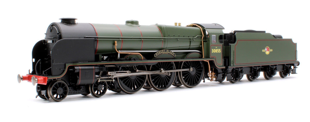 Pre-Owned Lord Nelson Class 4-6-0 30855 'Robert Blake' BR Green Late Crest Steam Locomotive
